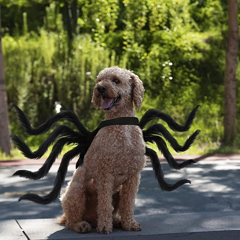 Funny Furry Spider Dog Halloween Costume