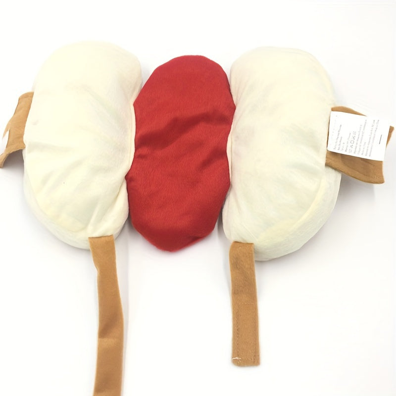 Funny Plush Dog Halloween Costume – Hot Dog Design