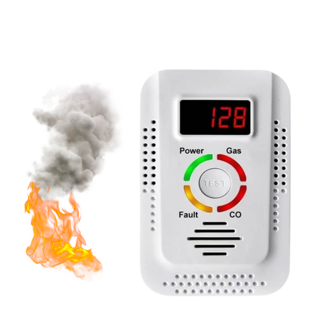 Gas Leak & Carbon Monoxide Detector Alarm for Home