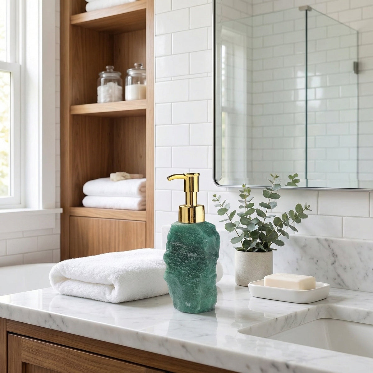 Gemstone Soap Dispenser