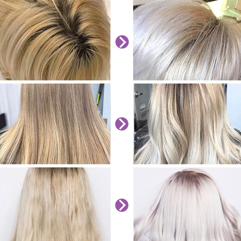 Gentle lightening hair bleach