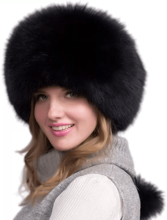 Glaciera Lux Winter Hat – Real Fur Hat with Ear Protectors