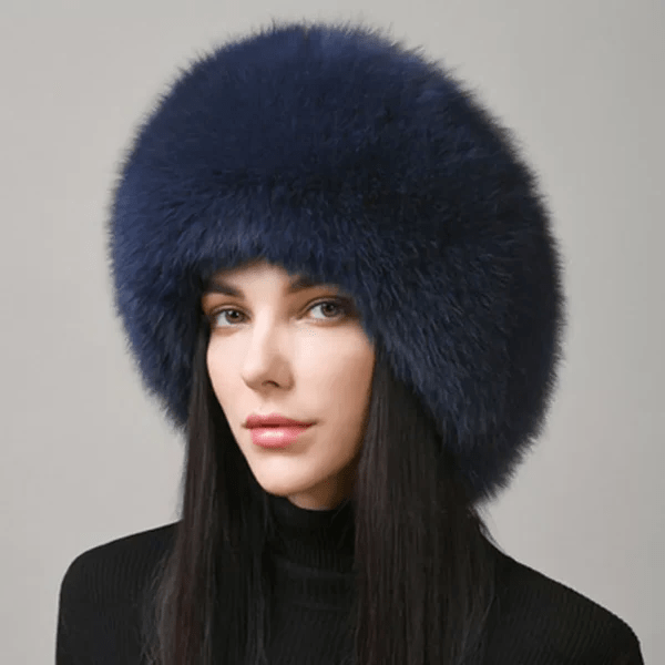 Glaciera Lux Winter Hat – Real Fur Hat with Ear Protectors