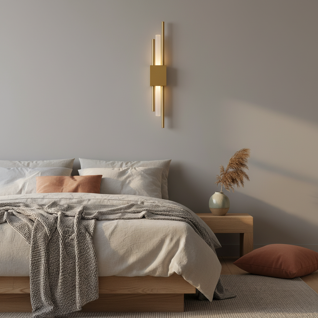 Glitch Wall Light Sconce | Dimmable LED Wall Lamp with Touch Control and Remote