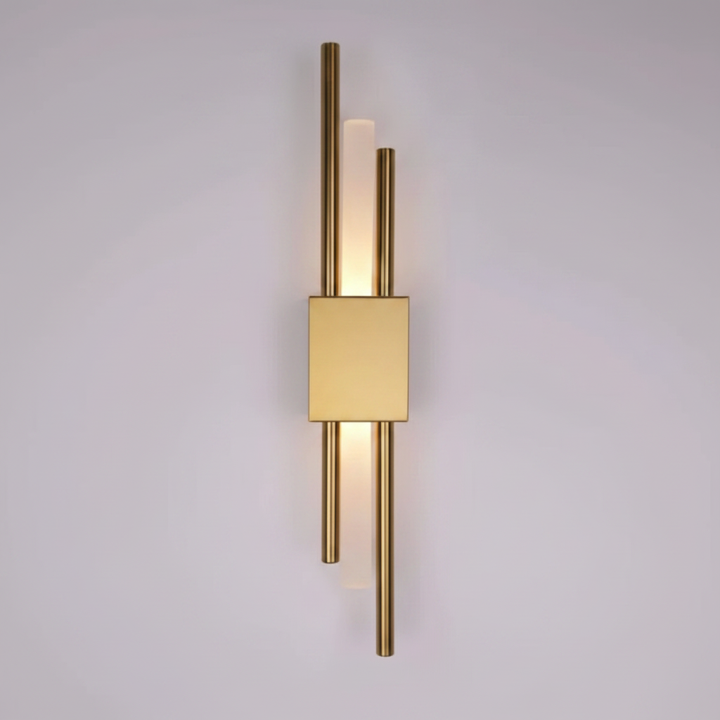 Glitch Wall Light Sconce | Dimmable LED Wall Lamp with Touch Control and Remote
