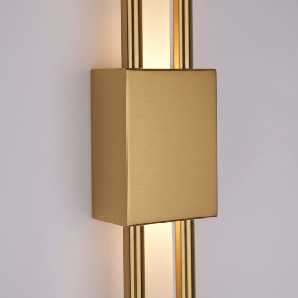 Glitch Wall Light Sconce | Dimmable LED Wall Lamp with Touch Control and Remote