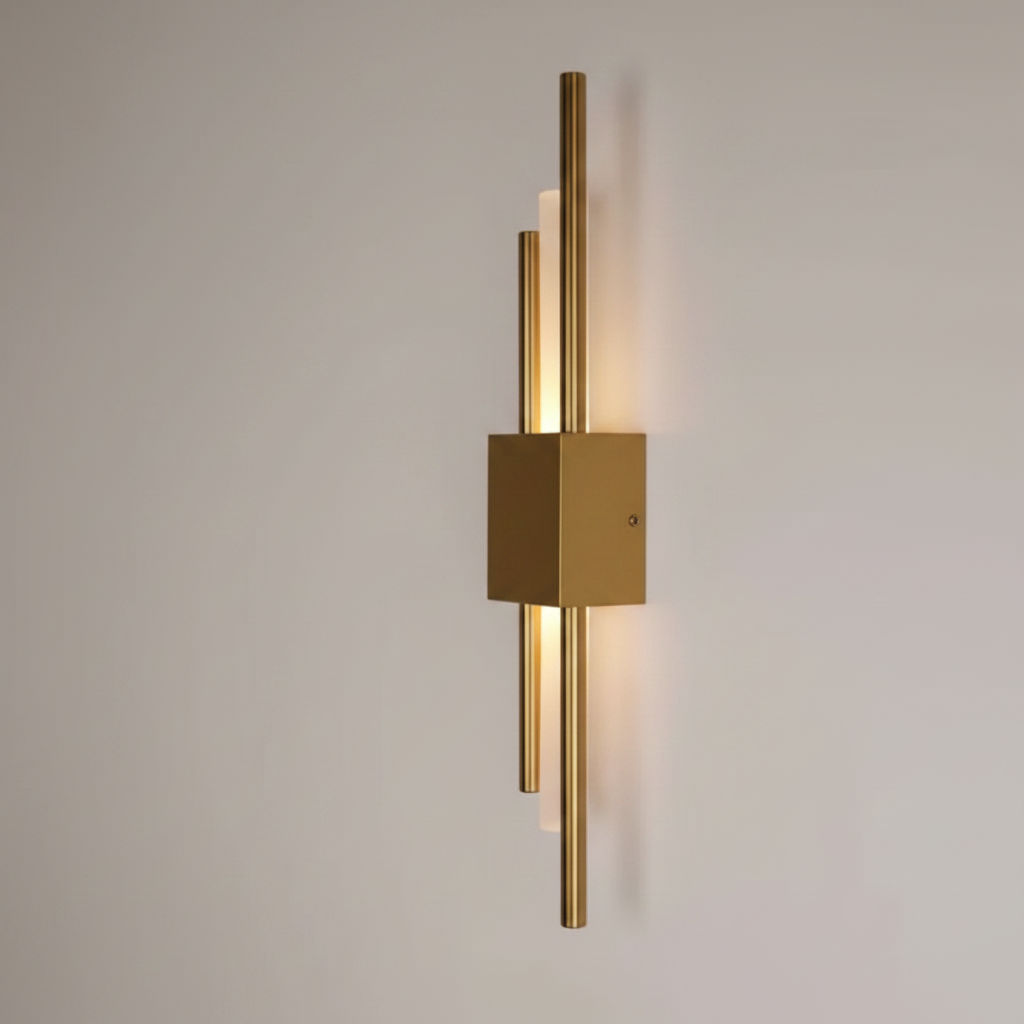 Glitch Wall Light Sconce | Dimmable LED Wall Lamp with Touch Control and Remote
