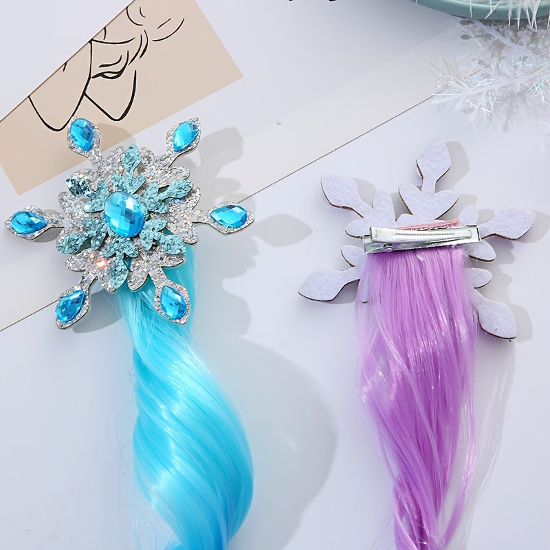 Gradient Ponytail Roll Hair Extensions with Clip