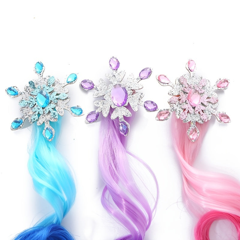 Gradient Ponytail Roll Hair Extensions with Clip