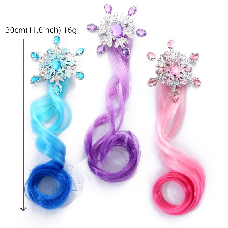 Gradient Ponytail Roll Hair Extensions with Clip