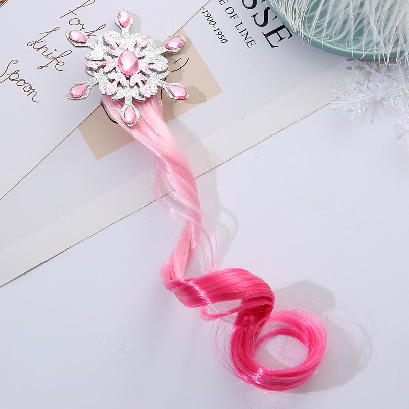 Gradient Ponytail Roll Hair Extensions with Clip