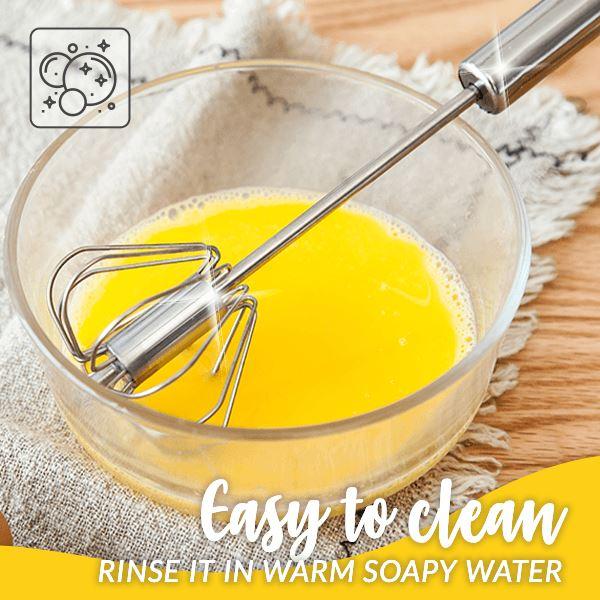 Half-Automatic Stainless Steel Whisk