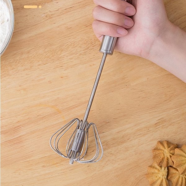 Half-Automatic Stainless Steel Whisk