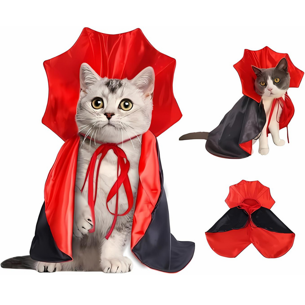 Halloween Vampire Cape Pet Costume
