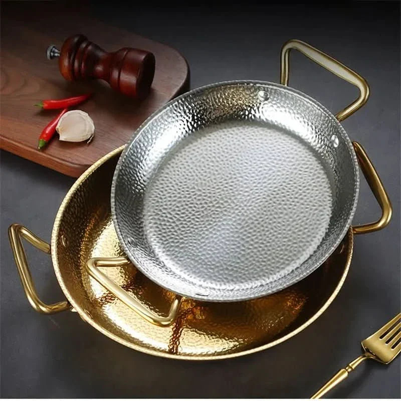 Hammered Stainless Steel Pot – Professional Cookware for Sauces, Roasts & Everyday Cooking