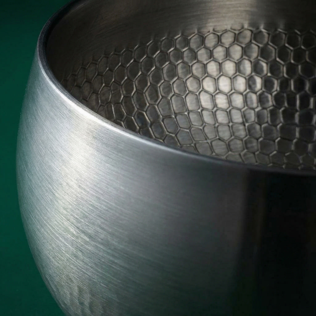 Hand-Hammered Deep Titanium Pot, Pure Titanium, 11 inch (28 cm)