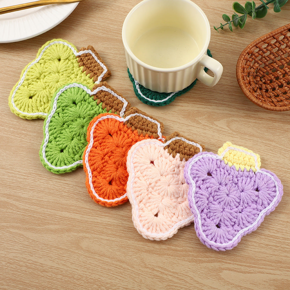 Handcrafted Crocheted Coaster Set