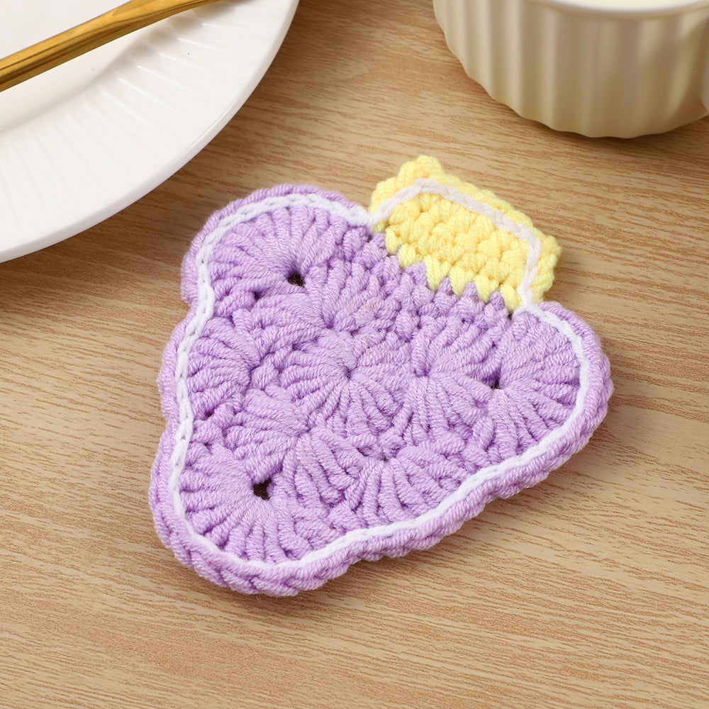 Handcrafted Crocheted Coaster Set