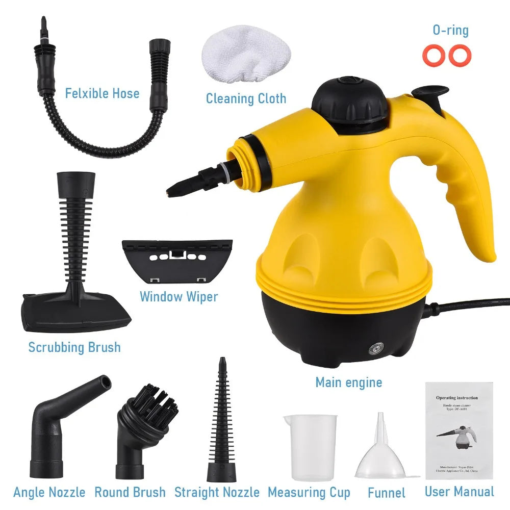 Handheld Steam Cleaner – High-Temperature Carpet & Vehicle Steam Cleaner
