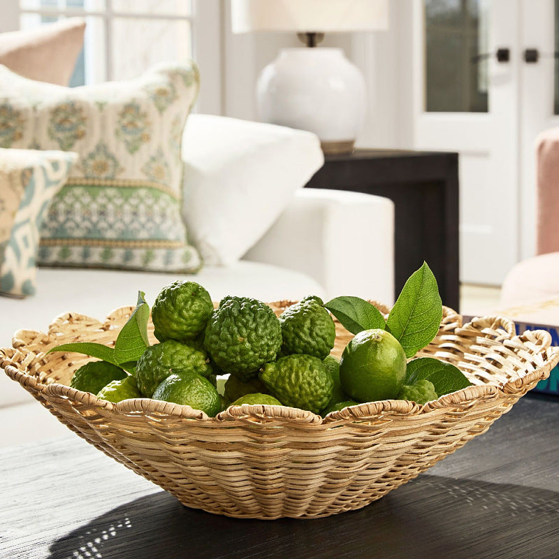 Handwoven Decorative Fruit Basket