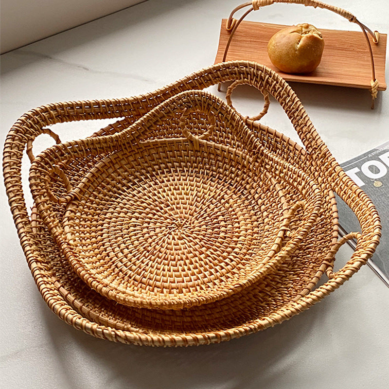 Handwoven Decorative Fruit Bowl