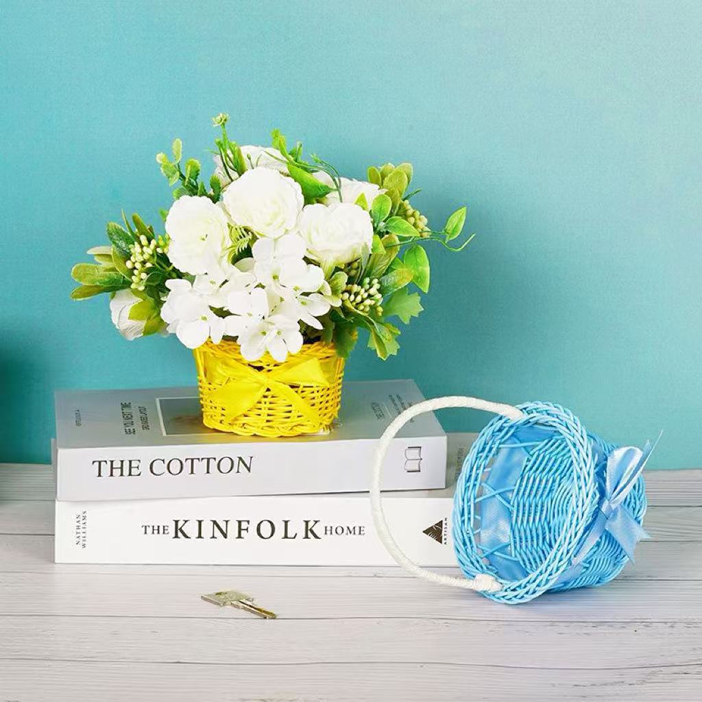 Handwoven Decorative Gift Basket