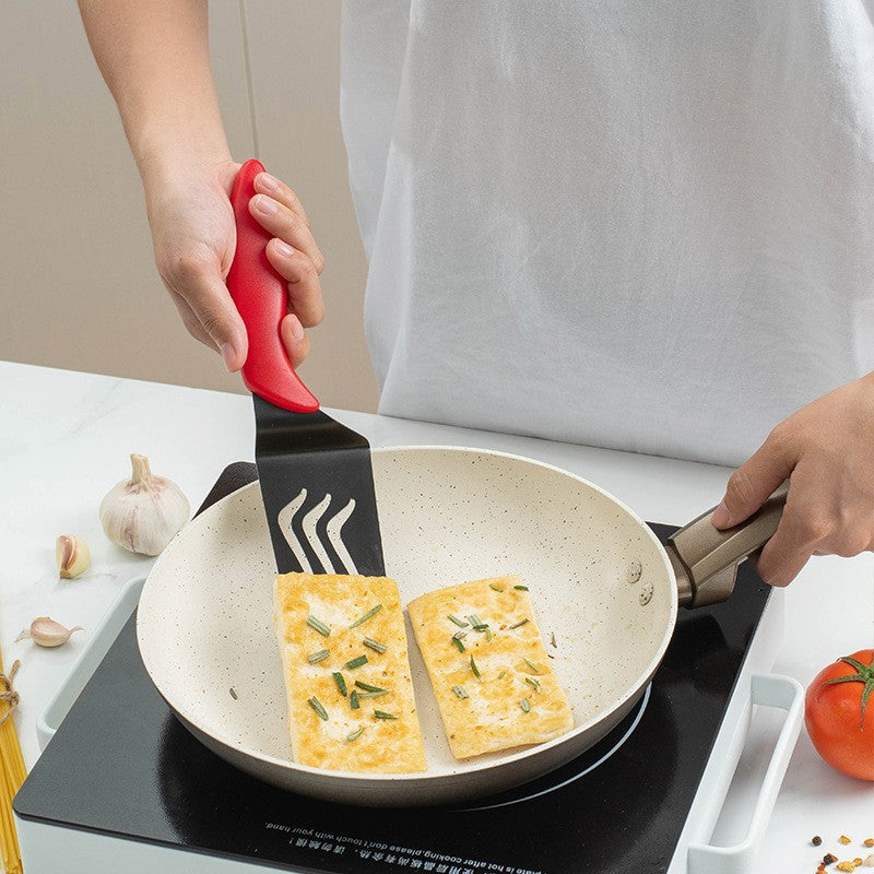 Heat-Resistant Silicone Spatula with Ergonomic Handle