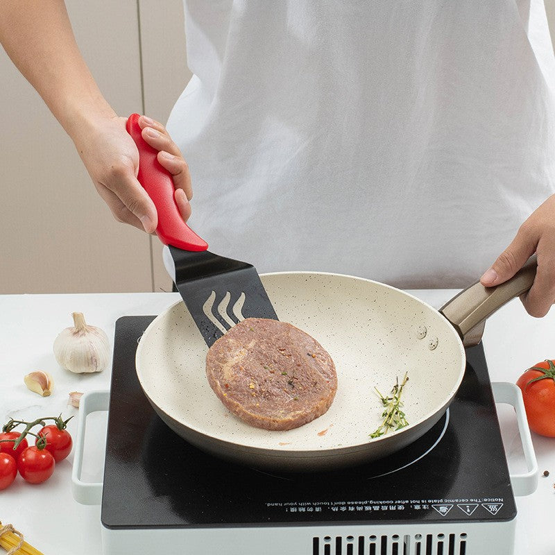 Heat-Resistant Silicone Spatula with Ergonomic Handle