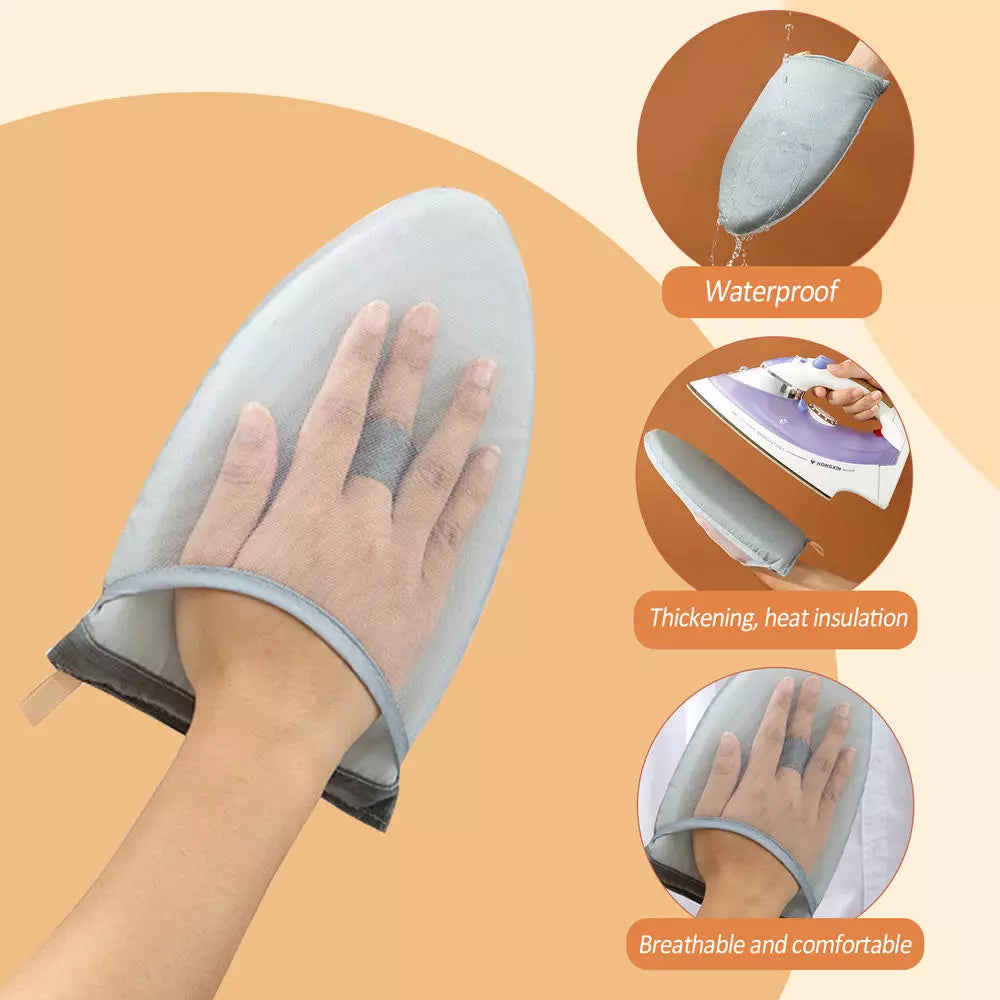 Heat Resistant Steaming Glove for Wrinkle-Free Clothes