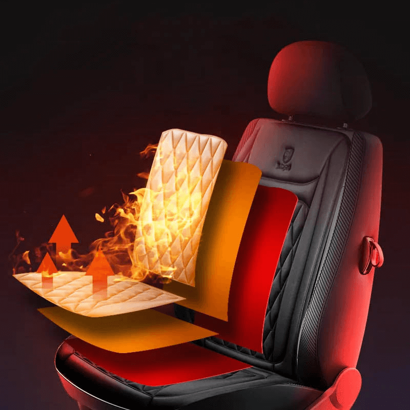 Heated Car Seat Cover with Adjustable Temperature Control 86°F-149°F