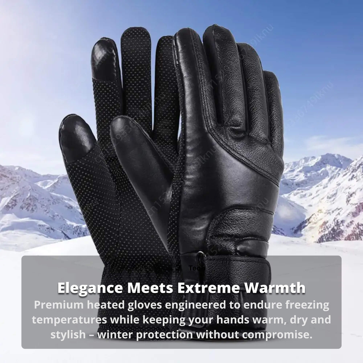 Heated Gloves for Women – Thermal Waterproof Winter Gloves with Touchscreen & USB Rechargeable