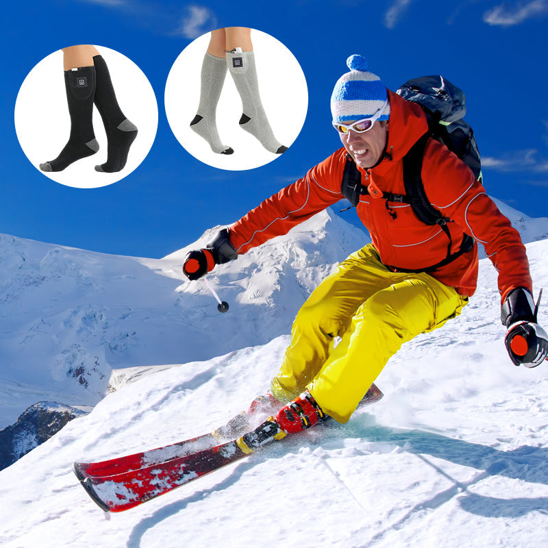 Heated Socks with Adjustable Temperature Control