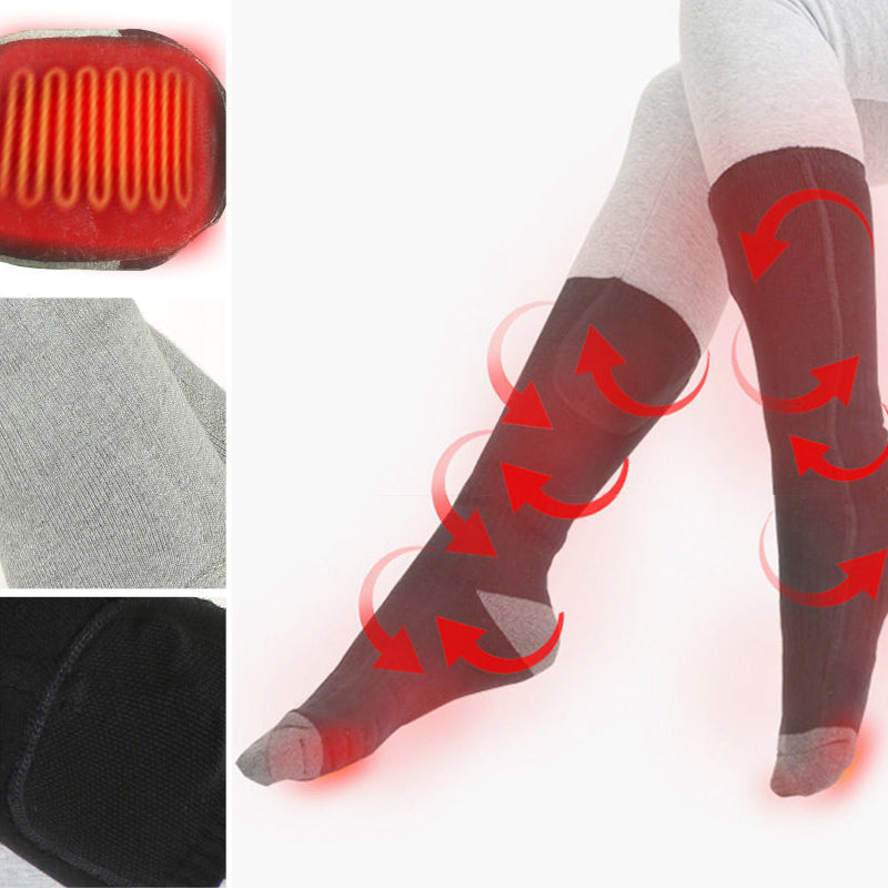 Heated Socks with Adjustable Temperature Control