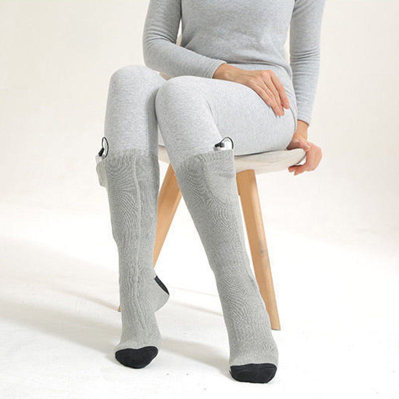 Heated Socks with Adjustable Temperature Control