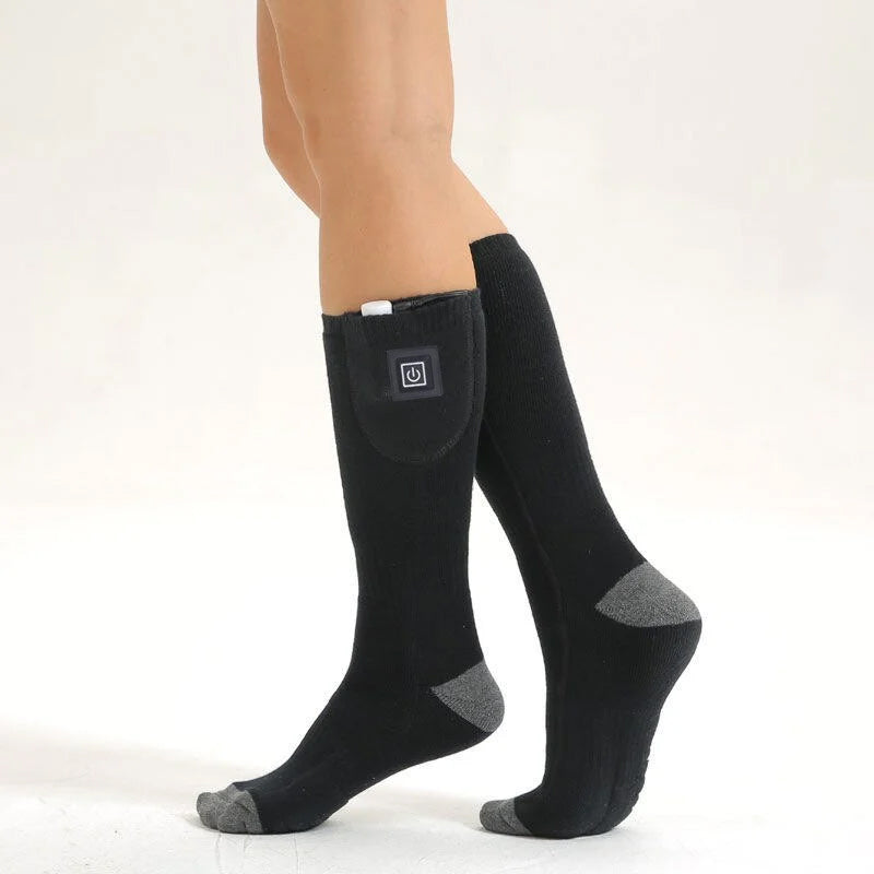 Heated Socks with Adjustable Temperature Control