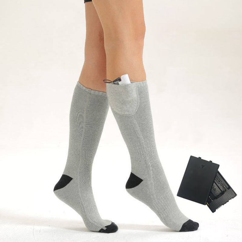 Heated Socks with Adjustable Temperature Control