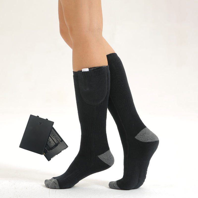 Heated Socks with Adjustable Temperature Control