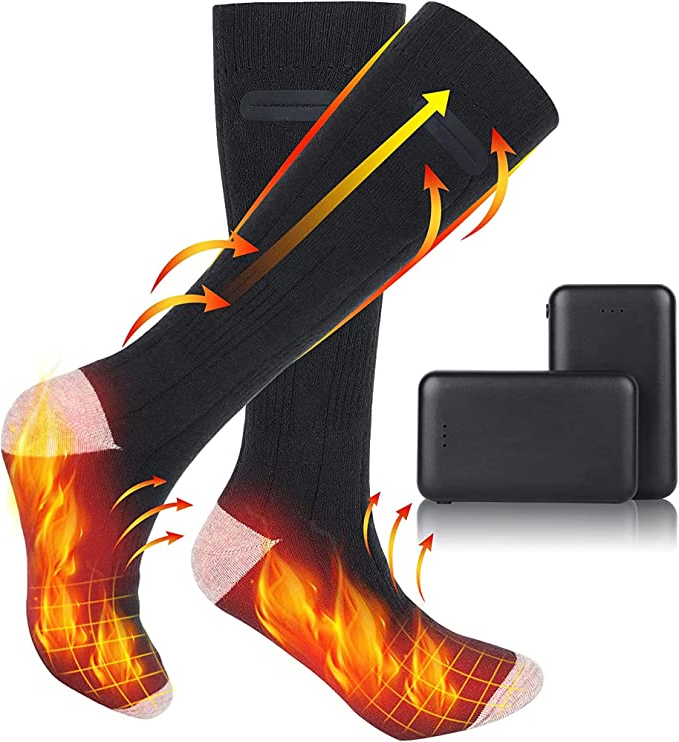 Heated Socks with Dual-Zone Technology