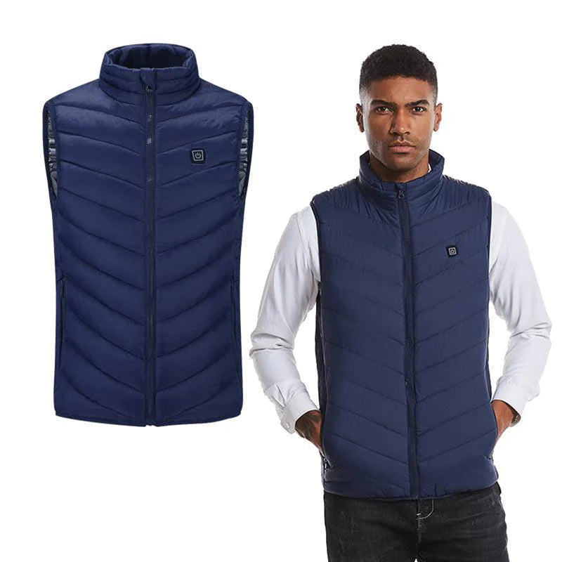 Heated Vest with 3 Temperature Zones