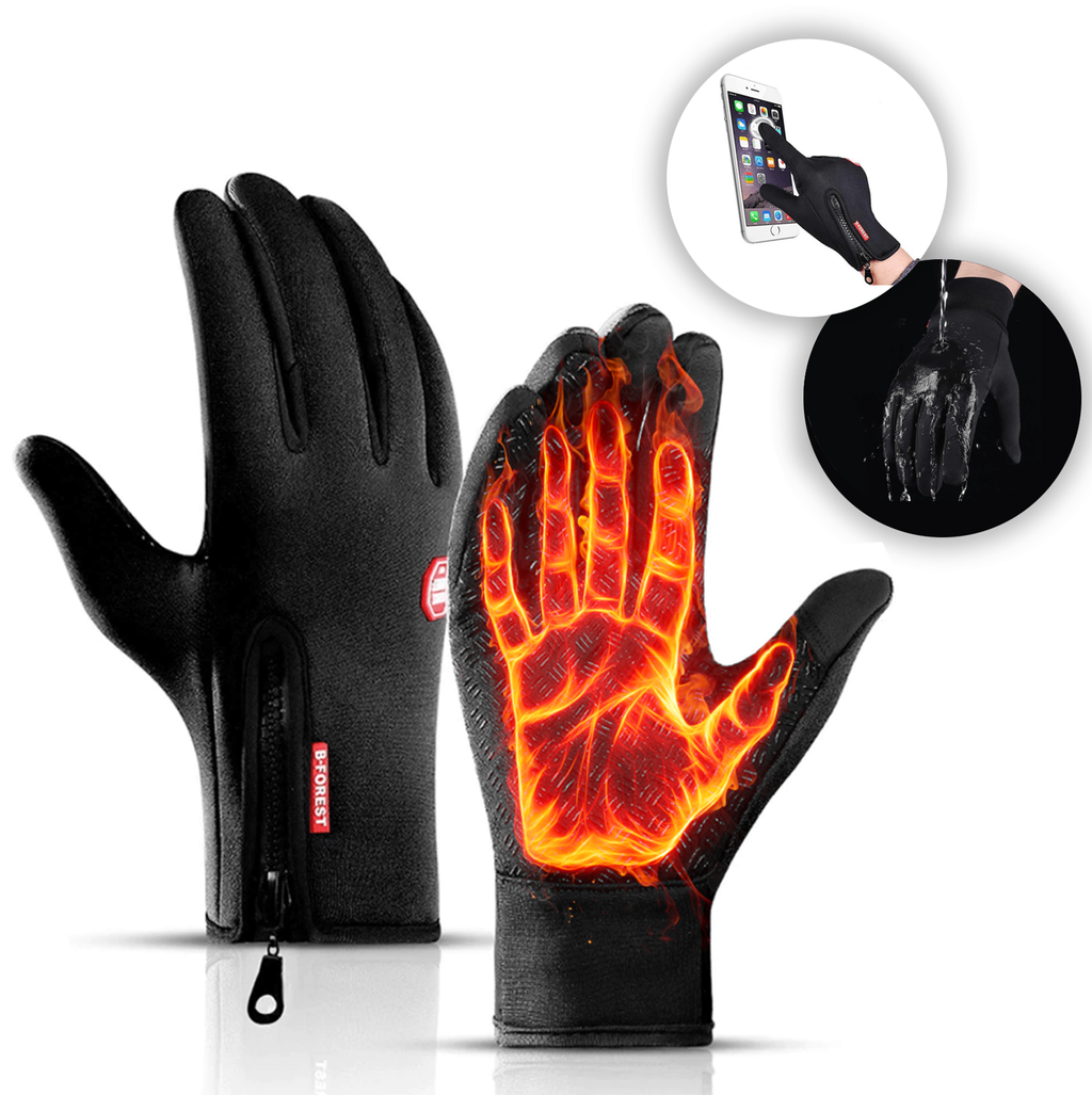 HeatGuard touchscreen winter gloves