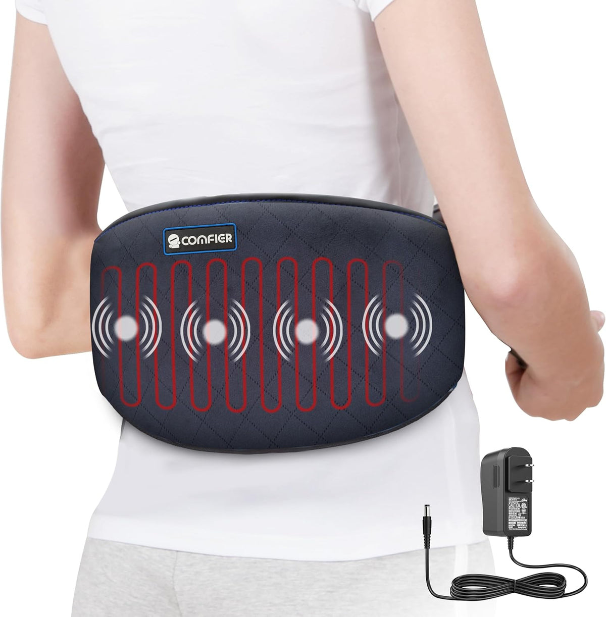 Heating Pad for Back Pain Relief with Massage