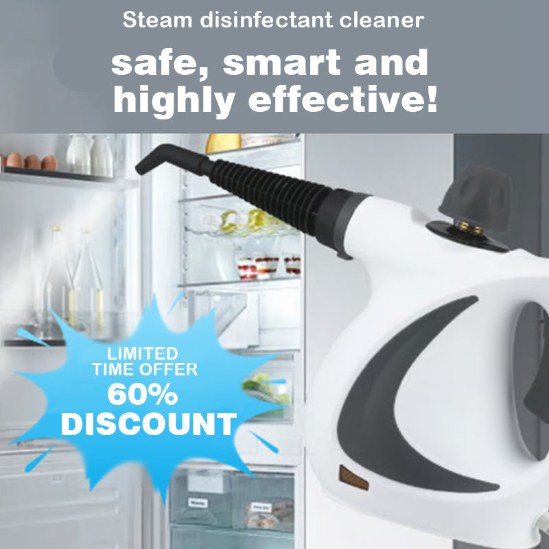 High-Pressure Steam Cleaner with 8 Accessories