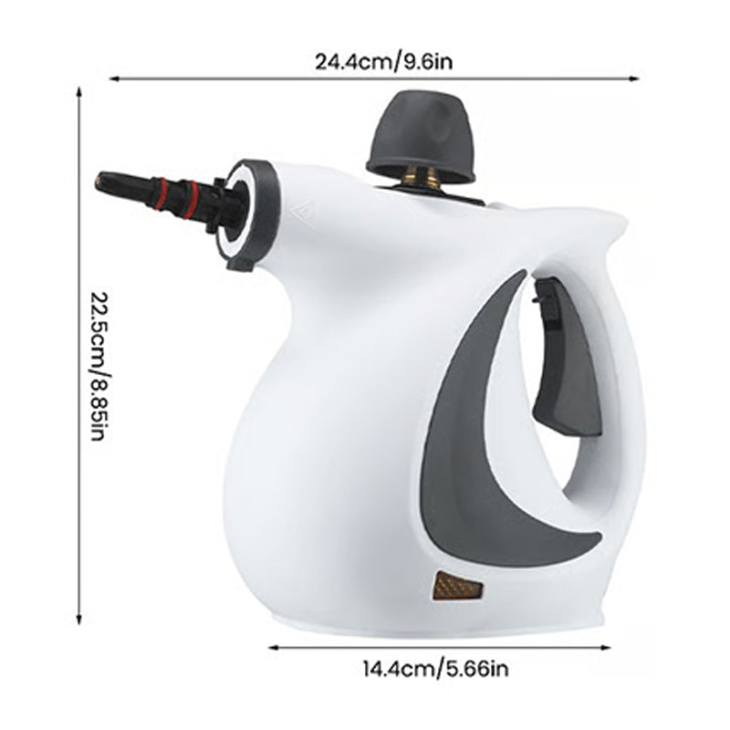 High-Pressure Steam Cleaner with 8 Accessories