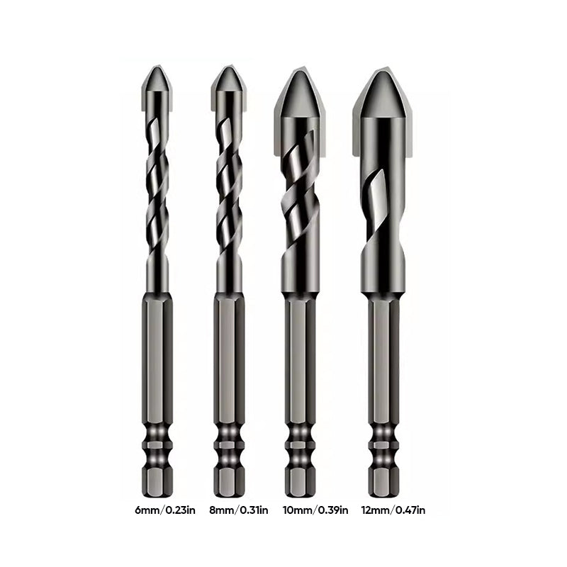 High-Strength Eccentric Twist Drill Bit Set