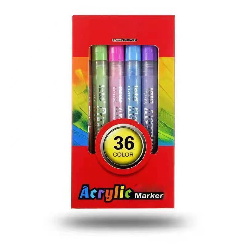 Highly Pigmented Acrylic Paint Markers