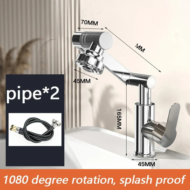 Hot and Cold Bathroom Basin Faucet