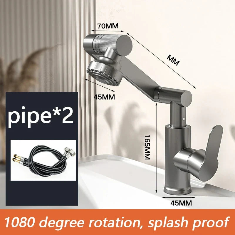 Hot and Cold Bathroom Basin Faucet
