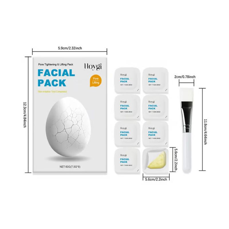 Hydrating Facial Mask Gift Set – 8-in-1 Skincare Treatment for Smooth, Radiant Skin