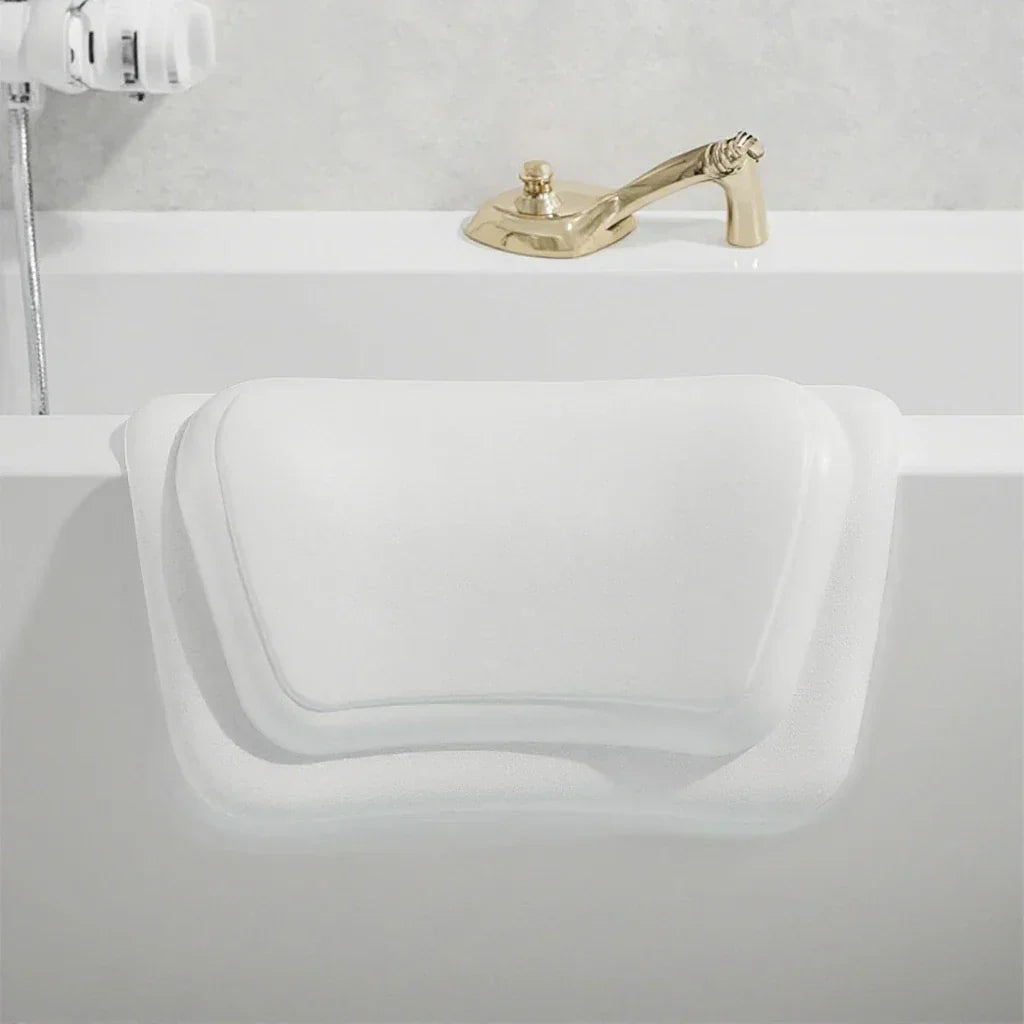 HydroLuxe Non-Slip Bath Cushion with Silicone Foam & PU Cover