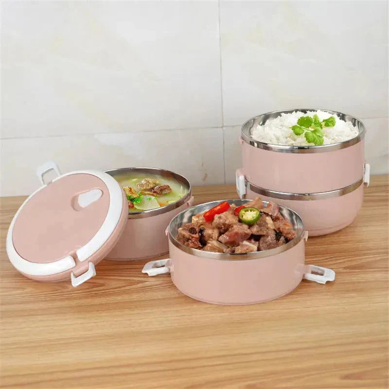 Insulated Lunch Box with 700ml Capacity and 6-Hour Heat Retention